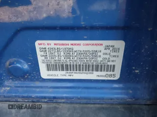 2016 Mitsubishi Outlander ES with VIN JA4AP3AU8GZ043388, listed as a IAAI auction lot 41817428 with 100,237 mi miles and . Bid and sale history available at DreamBid. Image 9.