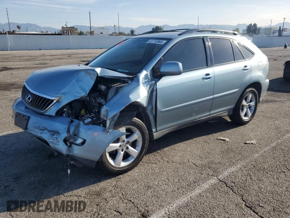 2009 Lexus RX 350 with VIN 2T2GK31UX9C062502, listed as a Copart auction lot 51710965 with 146,449 mi miles and Salvage Title. Bid and sale history available at DreamBid. Image 1.