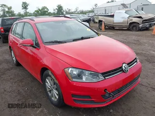 2015 Volkswagen Golf TSI S z VIN 3VWC17AU1FM506752, wystawiony jako IAAI lot #42340866 z przebiegiem 315 896 mil mil oraz . Historia ofert i sprzedaży dostępna na DreamBid. Obrazek 1.