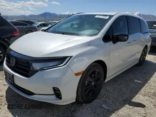2023 Honda Odyssey Sport z VIN 5FNRL6H74PB064850, wystawiony jako Copart lot #55224665 z przebiegiem 44 662 mil mil oraz Szkoda całkowita • Salvage title. Historia ofert i sprzedaży dostępna na DreamBid. Obrazek 1.