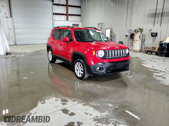 2017 Jeep Renegade Altitude with VIN ZACCJBBBXHPF84837, listed as a Copart auction lot 43204725 with 115,368 mi miles and Salvage Title. Bid and sale history available at carsss.com. Image 14.