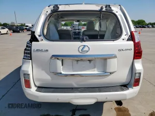 2010 Lexus GX 460 with VIN JTJBM7FXXA5004911, listed as a Copart auction lot 53033735 with 157,895 mi miles and Salvage Title. Bid and sale history available at DreamBid. Image 6.
