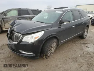 2013 Buick Enclave Leather with VIN 5GAKRCKDXDJ220277, listed as a Copart auction lot 46307075 with 164,463 mi miles and Salvage Title. Bid and sale history available at carsss.com. Image 1.