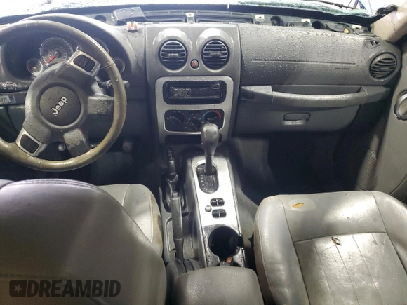 2006 Jeep Liberty Limited with VIN 1J4GL58K66W271427, listed as a Copart auction lot 54397065 with 256,738 mi miles and Salvage title. Bid and sale history available at DreamBid. Image 8.