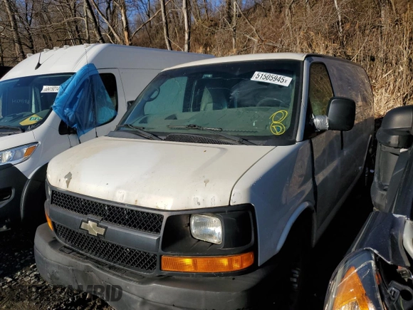 2011 Chevrolet Express Cargo with VIN 1GCWGFCA3B1143776, listed as a Copart auction lot 51505945 with 220,460 mi miles and Clean title. Bid and sale history available at DreamBid. Image 1.