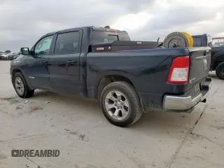 2021 Ram 1500 Lone Star with VIN 1C6RREFT4MN661316, listed as a Copart auction lot 61218605 with 61,672 mi miles and Salvage title. Bid and sale history available at DreamBid. Image 2.