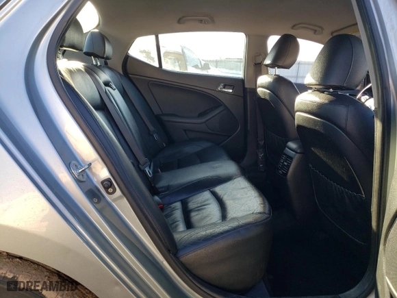 2014 Kia Optima Hybrid EX with VIN KNAGN4AD9E5073884, listed as a Copart auction lot 45431435 with 0 mi miles and Salvage Title. Bid and sale history available at carsss.com. Image 10.