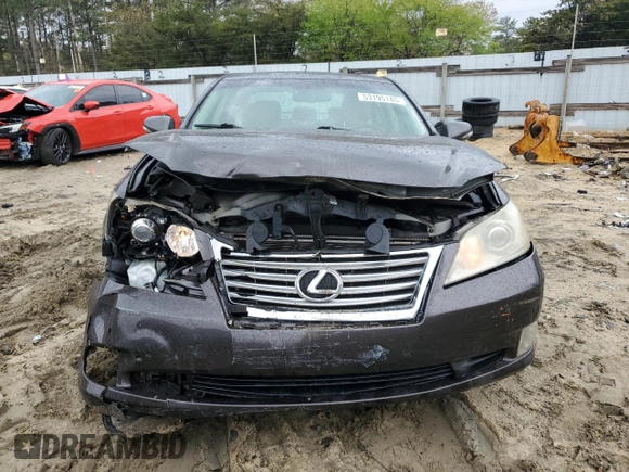 2011 Lexus ES with VIN JTHBK1EG5B2444110, listed as a Copart auction lot 53195145 with 128,325 mi miles and Salvage Title. Bid and sale history available at carsss.com. Image 5.