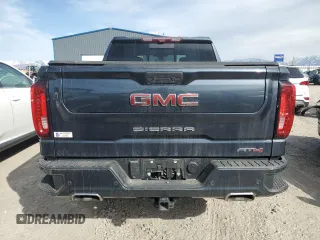 2021 GMC Sierra 1500 AT4 with VIN 1GTP9EED9MZ302644, listed as a Copart auction lot 48487505 with 42,106 mi miles and Salvage Title. Bid and sale history available at carsss.com. Image 6.