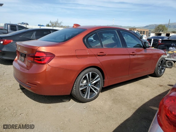 2018 BMW 3 Series 330i with VIN WBA8B9G50JNU58142, listed as a Copart auction lot 47437465 with 64,186 mi miles and Salvage Title. Bid and sale history available at carsss.com. Image 3.