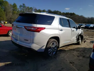 2021 Chevrolet Traverse High Country with VIN 1GNEVNKW6MJ107437, listed as a Copart auction lot 36757224 with Not Provided miles and Salvage Title. Bid and sale history available at carsss.com. Image 3.