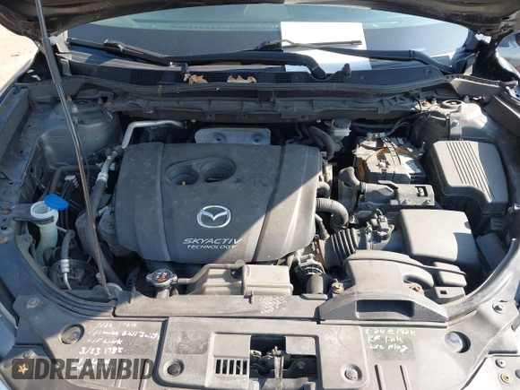 2015 Mazda CX-5 Sport with VIN JM3KE4BY1F0526755, listed as a IAAI auction lot 41768916 with 197,675 mi miles. Bid and sale history available at carsss.com. Image 10.