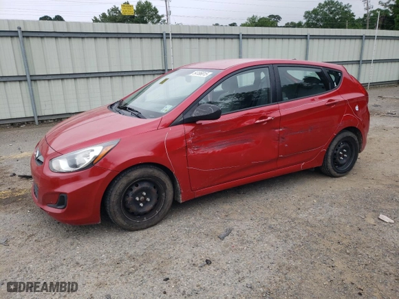 2014 Hyundai Accent GS with VIN KMHCT5AE4EU177030, listed as a Copart auction lot 54186815 with 199,486 mi miles and Salvage Title. Bid and sale history available at carsss.com. Image 1.