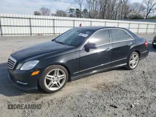 2013 Mercedes-Benz E 350 Luxury with VIN WDDHF5KB4DA680116, listed as a Copart auction lot 49037725 with 154,480 mi miles and Salvage Title. Bid and sale history available at DreamBid. Image 1.