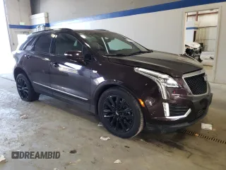 2021 Cadillac XT5 AWD Sport z VIN 1GYKNGRS5MZ165836, wystawiony jako Copart lot #77872264 z przebiegiem 46 065 mil mil oraz Szkoda całkowita • Salvage title. Historia ofert i sprzedaży dostępna na DreamBid. Obrazek 4.