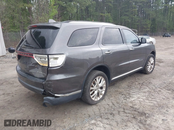 2014 Dodge Durango Citadel with VIN 1C4RDJEG1EC530474, listed as a IAAI auction lot 41961801 with 165,625 mi miles and . Bid and sale history available at DreamBid. Image 4.