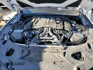2020 BMW M8 with VIN WBSAE0C08LCD34180, listed as a Copart auction lot 59950634 with 24,898 mi miles and Salvage Title. Bid and sale history available at carsss.com. Image 12.