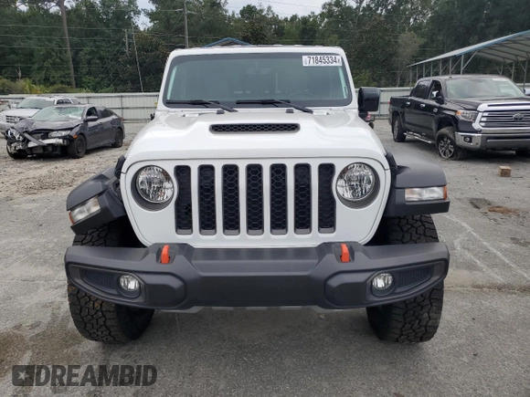 2023 Jeep Gladiator Mojave z VIN 1C6JJTEGXPL554672, wystawiony jako Copart lot #71845334 z przebiegiem 15 871 mil mil oraz Szkoda całkowita • Salvage title. Historia ofert i sprzedaży dostępna na DreamBid. Obrazek 5.