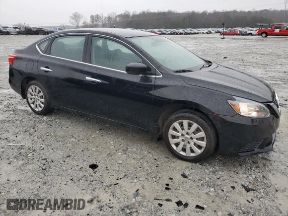 2018 Nissan Sentra S with VIN 3N1AB7AP6JY306813, listed as a Copart auction lot 48110445 with 166,862 mi miles and Non Repairable. Bid and sale history available at carsss.com. Image 4.