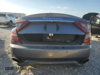 2015 Maserati GranTurismo Sport with VIN ZAM45VLA7F0144699, listed as a Copart auction lot 77566924 with 24,460 mi miles and Salvage Title. Bid and sale history available at carsss.com. Image 6.