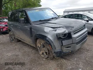 2021 Land Rover Defender with VIN SALE2ERU6M2062251, listed as a IAAI auction lot 42311652 with 31,060 mi miles and . Bid and sale history available at DreamBid. Image 1.