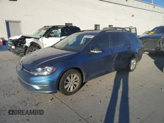 2019 Volkswagen Golf SportWagen S with VIN 3VWY57AU1KM510448, listed as a Copart auction lot 41832085 with 65,113 mi miles and Salvage Title. Bid and sale history available at carsss.com. Image 1.