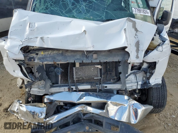 2013 Ford Econoline Passenger XL with VIN 1FBSS3BL0DDA87395, listed as a Copart auction lot 77991824 with Not Provided miles and Salvage Title. Bid and sale history available at DreamBid. Image 12.