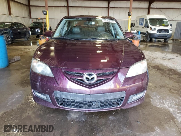 2007 Mazda 3 S Touring with VIN JM1BK324471701200, listed as a Copart auction lot 49267535 with 108,729 mi miles and Salvage Title. Bid and sale history available at DreamBid. Image 5.