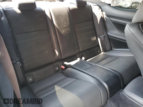 2016 Lexus RC 300 F Sport with VIN JTHSM5BC4G5002041, listed as a Copart auction lot 59631395 with 105,699 mi miles and Salvage title. Bid and sale history available at DreamBid. Image 10.
