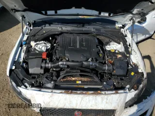 2016 Jaguar XF 35t Prestige with VIN SAJBE4BVXGCY02950, listed as a Copart auction lot 66197884 with 51,616 mi miles and Salvage Title. Bid and sale history available at carsss.com. Image 11.