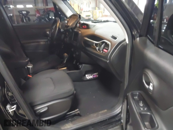 2018 Jeep Renegade Latitude with VIN ZACCJABB1JPJ64980, listed as a IAAI auction lot 41853929 with 83,152 mi miles and . Bid and sale history available at carsss.com. Image 5.