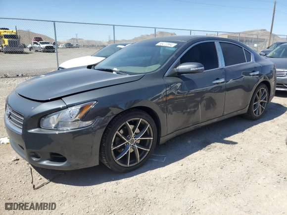 2009 Nissan Maxima 3.5 SV with VIN 1N4AA51E69C825597, listed as a Copart auction lot 58472894 with 234,230 mi miles and Salvage Title. Bid and sale history available at carsss.com. Image 1.