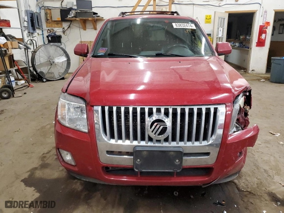 2011 Mercury Mariner Premier with VIN 4M2CN9HG2BKJ04351, listed as a Copart auction lot 83832474 with 163,772 mi miles and Salvage Title. Bid and sale history available at carsss.com. Image 5.