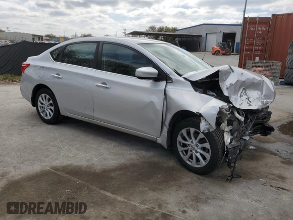 2017 Nissan Sentra S with VIN 3N1AB7AP1HY372244, listed as a Copart auction lot 46446415 with Not Provided miles and Salvage Title. Bid and sale history available at DreamBid. Image 4.