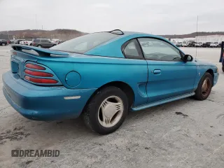 1994 Ford Mustang with VIN 1FALP404XRF140382, listed as a Copart auction lot 82917284 with 89,673 mi miles and Salvage Title. Bid and sale history available at carsss.com. Image 3.