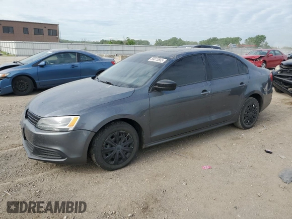 2012 Volkswagen Jetta S with VIN 3VW2K7AJ3CM407019, listed as a Copart auction lot 55073655 with 123,290 mi miles and Salvage title. Bid and sale history available at DreamBid. Image 1.