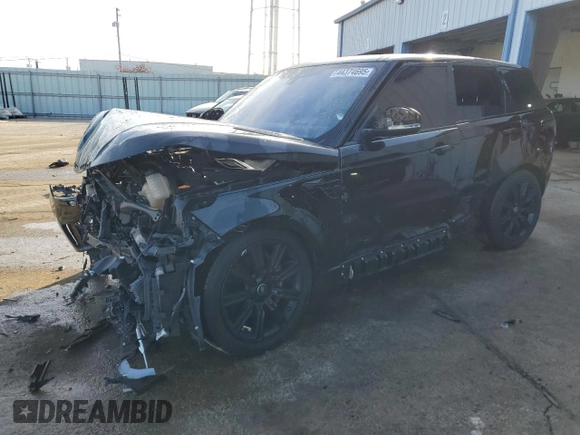 2018 Land Rover Range Rover Sport HSE Dynamic with VIN SALWV2SV9JA812238, listed as a Copart auction lot 44374695 with 53,014 mi miles and Salvage Title. Bid and sale history available at carsss.com. Image 1.