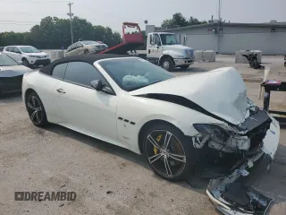 2018 Maserati GranTurismo Convertible Sport with VIN ZAM45VMA8J0283893, listed as a Copart auction lot 56097313 with 0 mi miles. Bid and sale history available at carsss.com. Image 4.