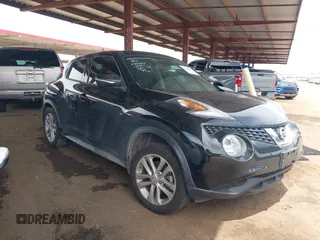 2015 Nissan Juke SV with VIN JN8AF5MV7FT565167, listed as a IAAI auction lot 42366427 with 81,596 mi miles and . Bid and sale history available at DreamBid. Image 1.