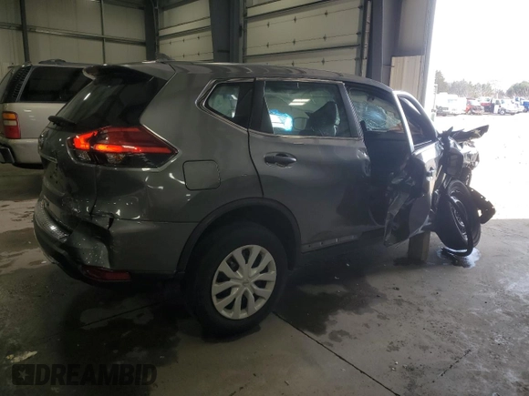2017 Nissan Rogue S with VIN JN8AT2MV8HW025965, listed as a Copart auction lot 50010295 with 52,572 mi miles and Non Repairable. Bid and sale history available at carsss.com. Image 3.
