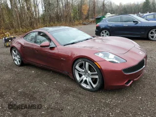 2012 Fisker Karma EcoChic z VIN YH4K16AAXCA001340, wystawiony jako Copart lot #78439634 z przebiegiem 70 515 mil mil oraz Szkody całkowita. Historia ofert i sprzedaży dostępna na DreamBid. Obrazek 4.
