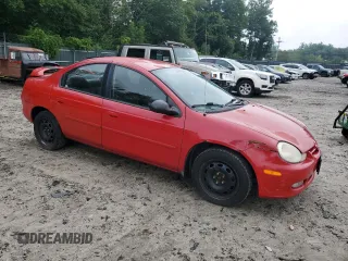 2002 Dodge Neon SXT with VIN 1B3ES56C82D632823, listed as a Copart auction lot 67858834 with 78,716 mi miles and Salvage Title. Bid and sale history available at carsss.com. Image 4.