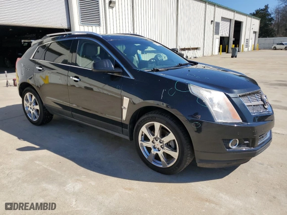 2012 Cadillac SRX Premium Collection with VIN 3GYFNCE37CS542977, listed as a Copart auction lot 45650385 with NaN miles and Salvage Title. Bid and sale history available at carsss.com. Image 4.