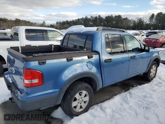 2009 Ford Explorer Sport Trac XLT with VIN 1FMEU51EX9UA39066, listed as a Copart auction lot 44100175 with 59,439 mi miles and Salvage title. Bid and sale history available at DreamBid. Image 3.