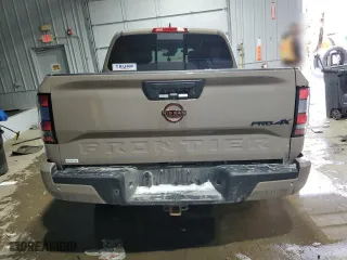 2024 Nissan Frontier PRO-4X with VIN 1N6ED1EK2RN605631, listed as a Copart auction lot 88633685 with 0 mi miles and Salvage Title. Bid and sale history available at carsss.com. Image 6.