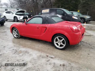 2004 Toyota MR2 z VIN JTDFR320X40068696, wystawiony jako Copart lot #44223965 z przebiegiem 336 390 mil mil oraz Czysty tytuł • Clean title. Historia ofert i sprzedaży dostępna na DreamBid. Obrazek 2.