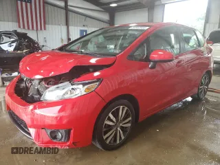 2015 Honda Fit EX-L z VIN 3HGGK5H81FM733830, wystawiony jako Copart lot #64552555 z przebiegiem 100 510 mil mil oraz Szkoda całkowita • Salvage title. Historia ofert i sprzedaży dostępna na DreamBid. Obrazek 1.