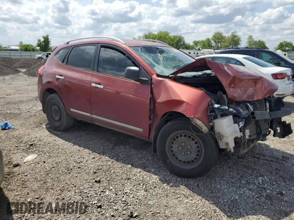 2015 Nissan Rogue S z VIN JN8AS5MV6FW756489, wystawiony jako Copart lot #56435885 z przebiegiem Nie podano mil oraz Szkoda całkowita • Salvage title. Historia ofert i sprzedaży dostępna na DreamBid. Obrazek 4.