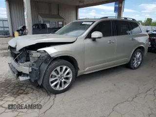 2016 Volvo XC90 T6 Momentum with VIN YV4A22PK3G1061684, listed as a Copart auction lot 56065185 with 186,471 mi miles and Salvage title. Bid and sale history available at DreamBid. Image 1.