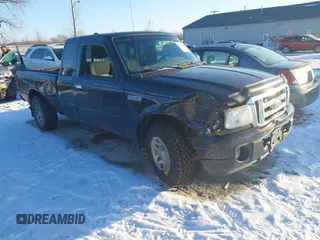 2010 Ford Ranger XLT with VIN 1FTLR4FE2APA70654, listed as a IAAI auction lot 41294578 with 130,798 mi miles. Bid and sale history available at carsss.com. Image 1.